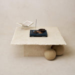 Sofita Marble Coffee Table - Square-Coffee Tables-House of Leon