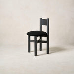 Teddy Dining Chair - Black-Kitchen & Dining Room Chairs-House of Leon