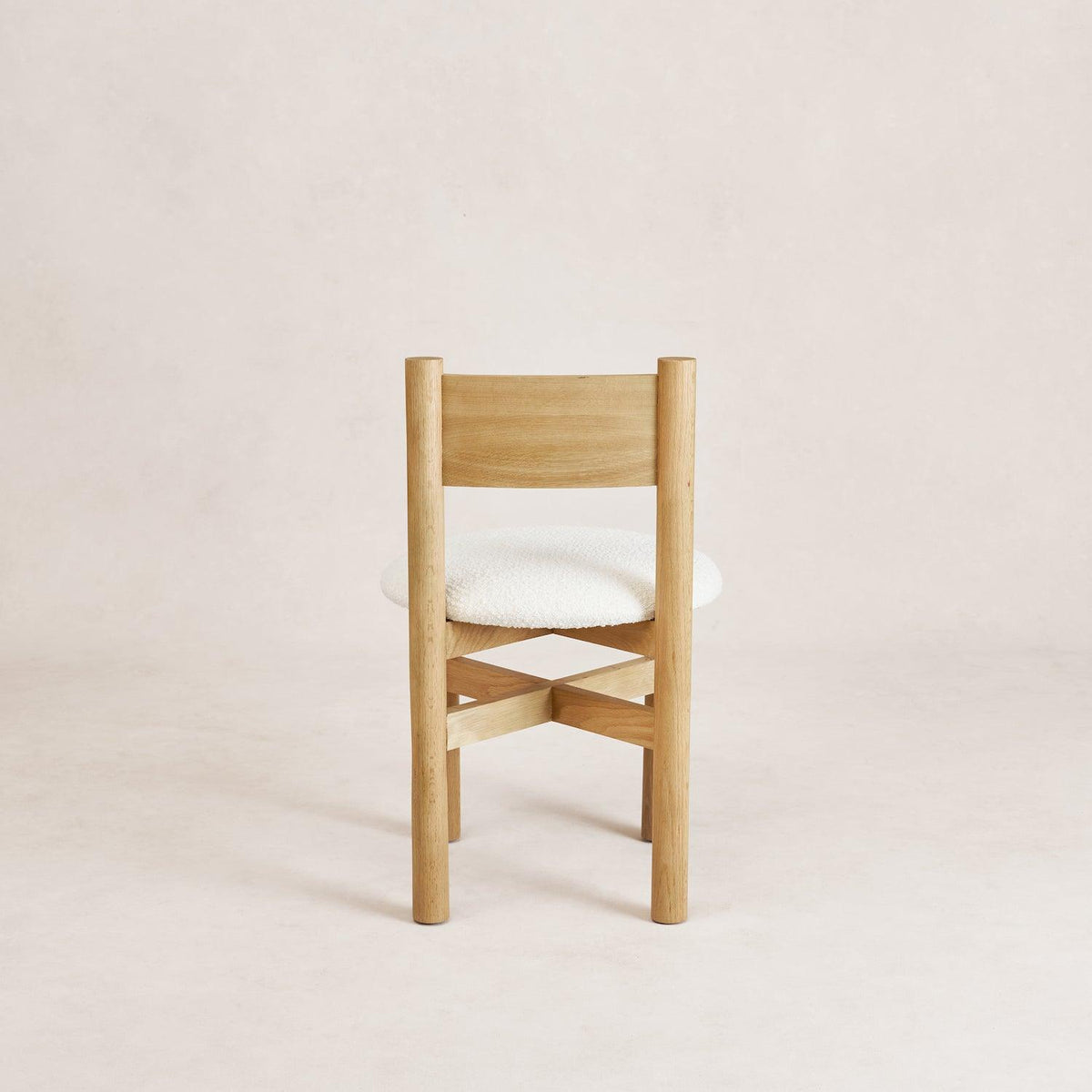 Teddy Dining Chair - White Oak-Kitchen & Dining Room Chairs-House of Leon