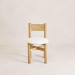 Teddy Dining Chair - White Oak-Kitchen & Dining Room Chairs-House of Leon