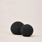 Gift-Teddy Sphere Pillow - Black - Small 8"-House of Leon