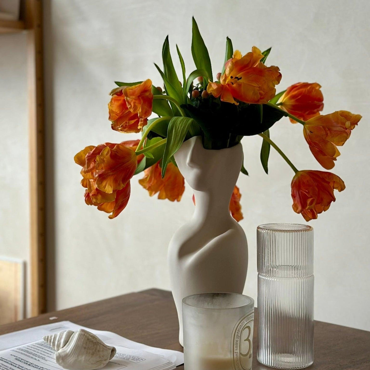 The Face Vase-Vases-House of Leon