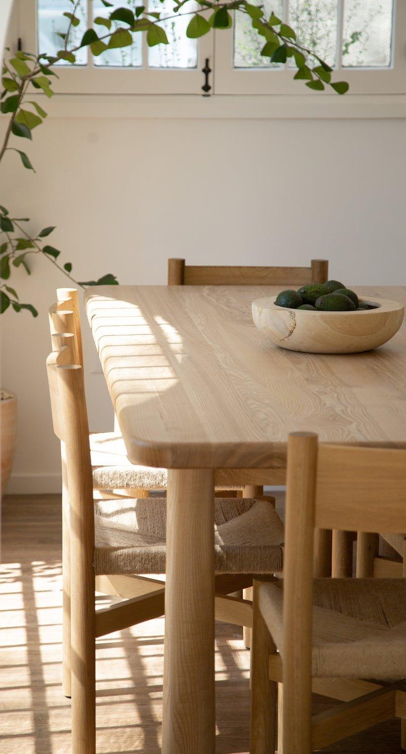 Topa Topa Rectangular Dining Table - Natural - Kitchen & Dining Room Tables - House of Léon