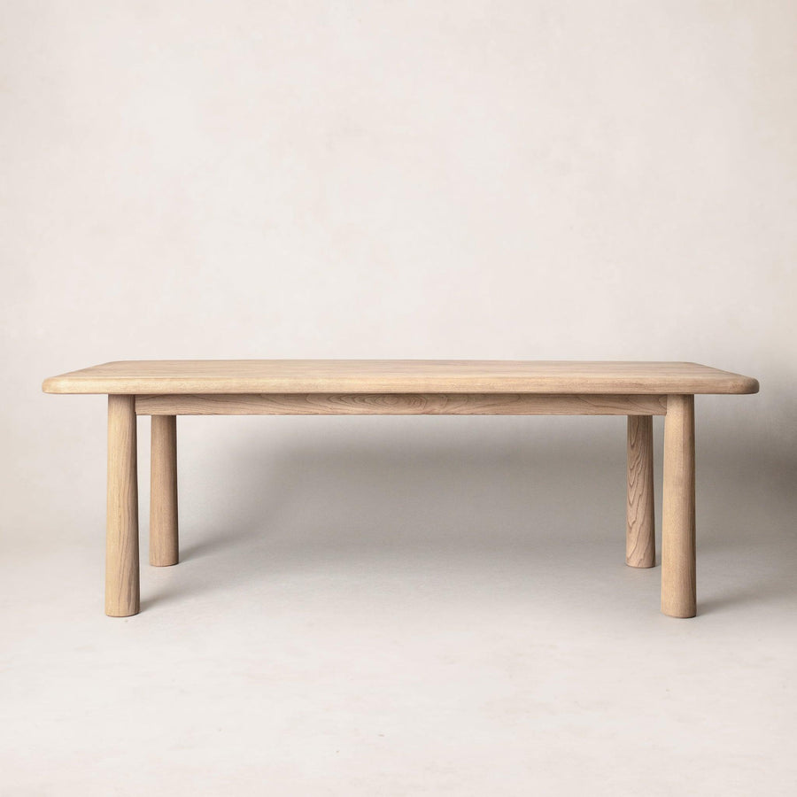 Topa Topa Rectangular Dining Table - Natural - Kitchen & Dining Room Tables - House of Léon