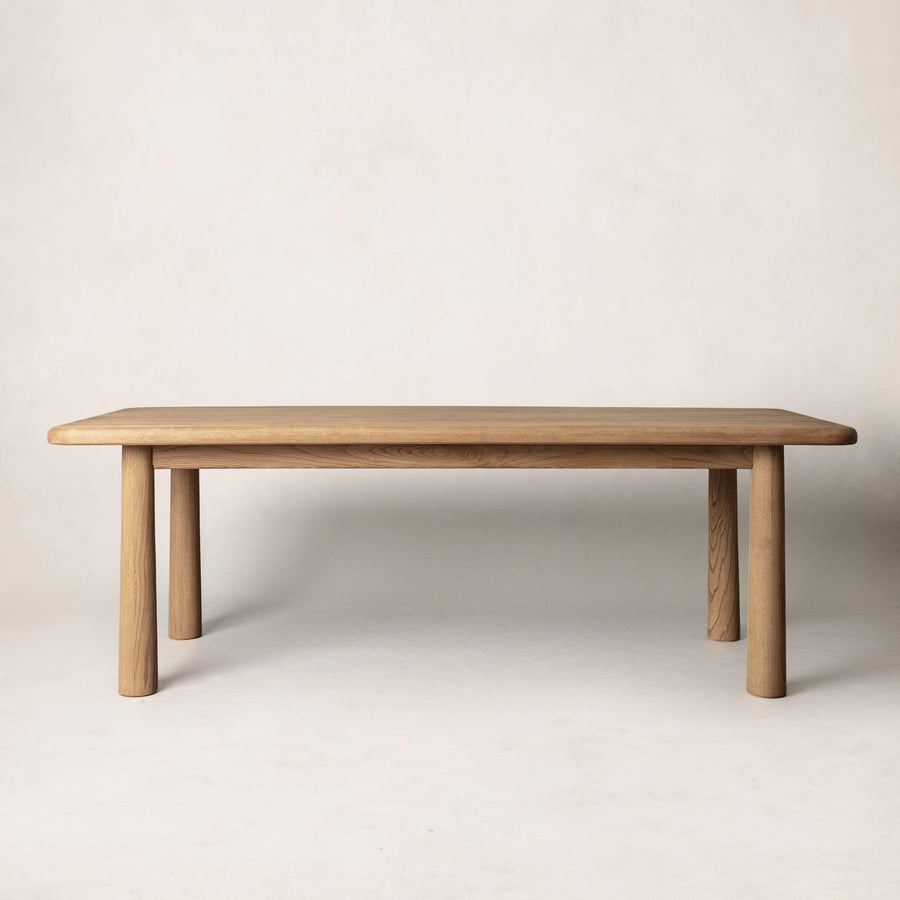 Topa Topa Rectangular Dining Table - White Oak - Kitchen & Dining Room Tables - House of Léon