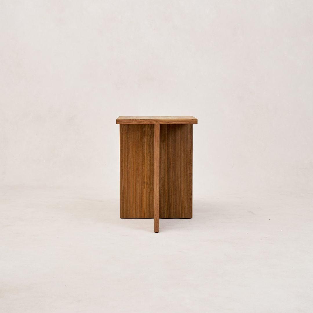 Valley Side Table - Walnut-Side Table-House of Leon